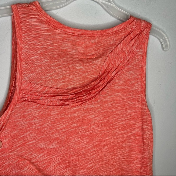 ANTHROPOLOGIE Little Yellow Button Ruffle Front Detail Top - Picture 5 of 5